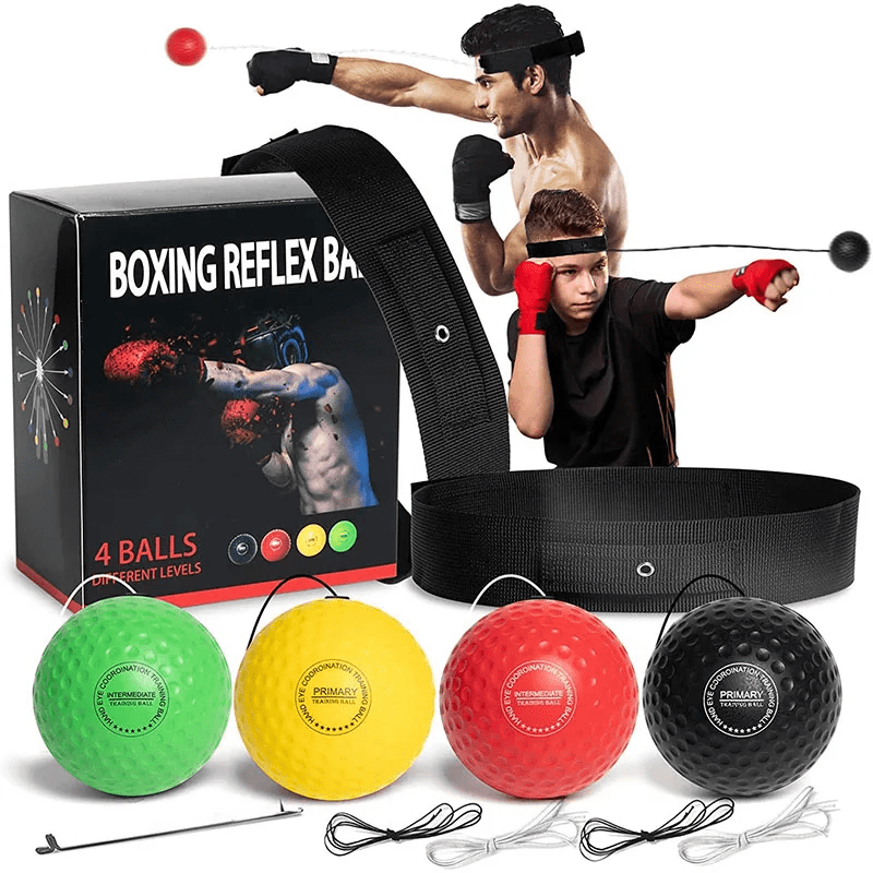 Punching Ball with Reflex Ball Head Band Speed Training