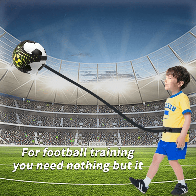 Football Kick Throw Solo Practice Training Waist Belt