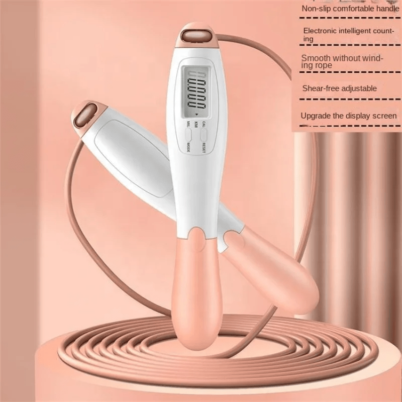 Cordless Electronic Jumping Rope -  Smart Jump Rope with LCD Screen